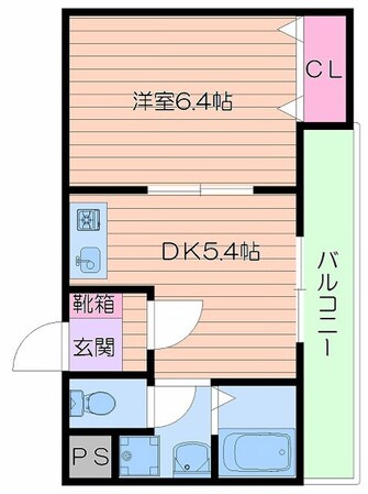 サンライトあべのⅦの物件間取画像